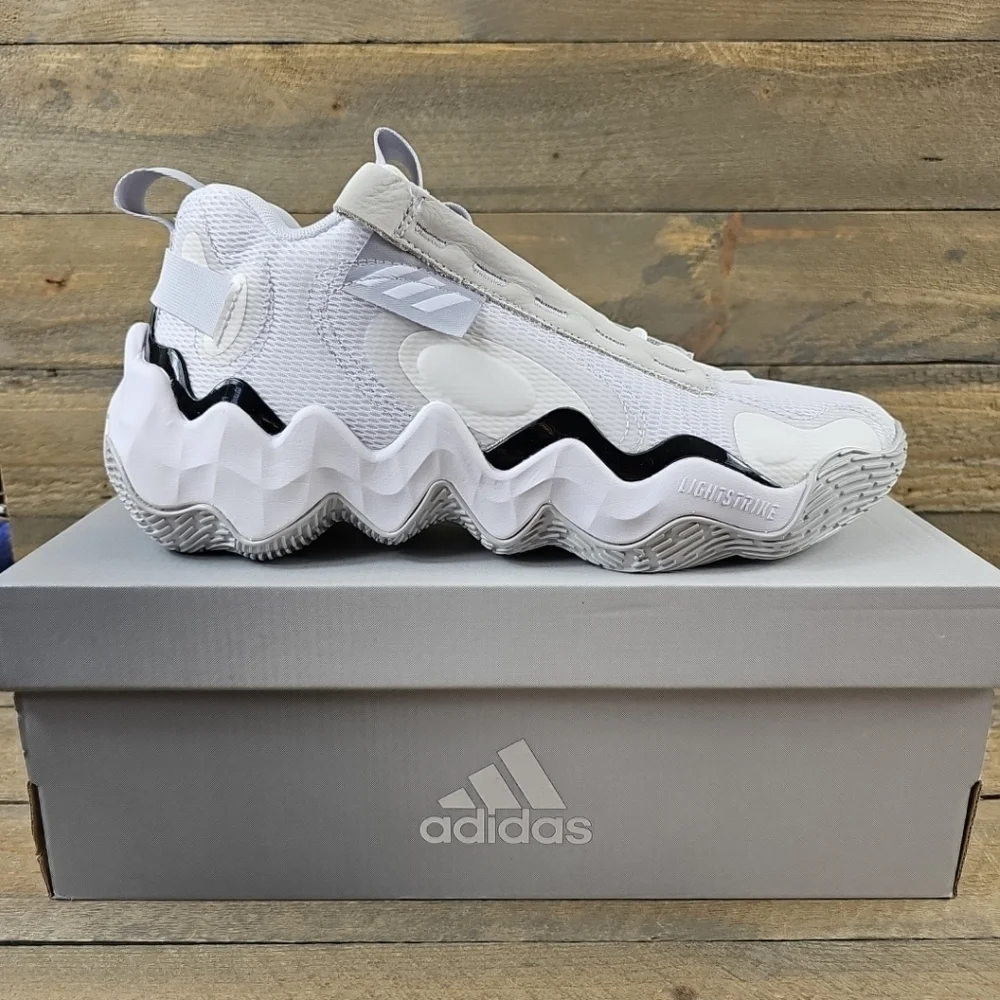 adidas Exhibit B Men's Basketball Shoes White/Black/Grey